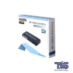 سوئیچ HDMI سه پورت 4K با ریموت کنترل